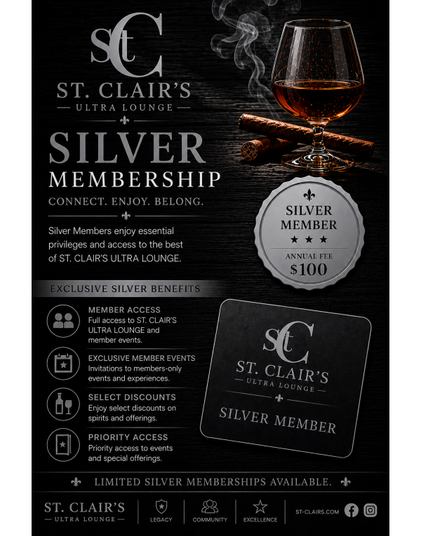S T . C L A I R ' S Silver Membership